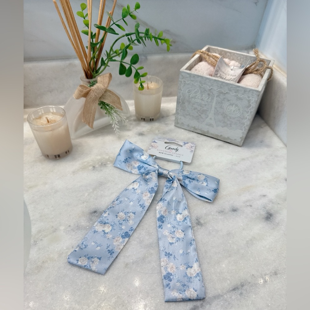 LoveShackFancy x Goody Ruffle Bow Hair Clip - Everblooming Rosettes
